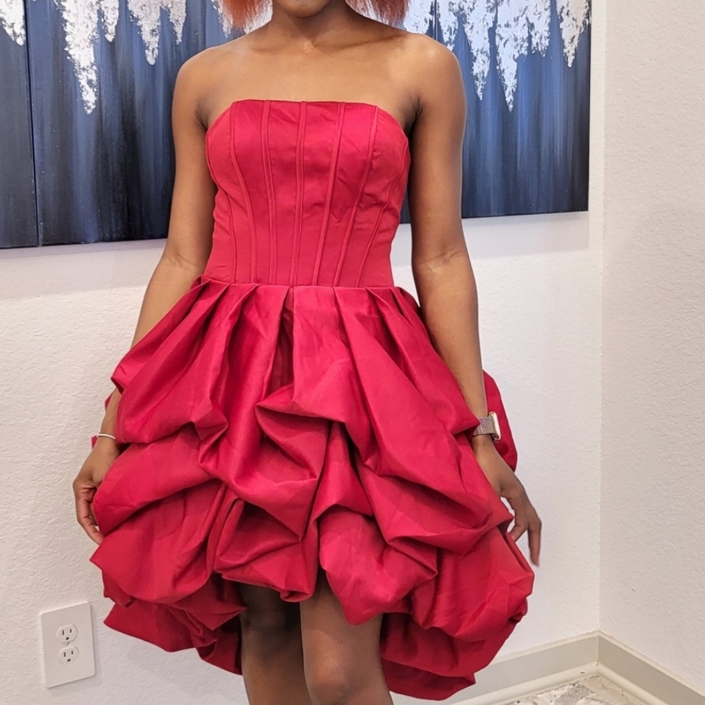 Red dress